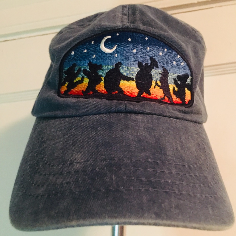 Navy blue Grateful Dead baseball cap with patch
